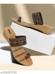 Paragon Women's Trendy Wedge Heel Sandals with Cushioned Sole and Sturdy Construction for Everyday Use