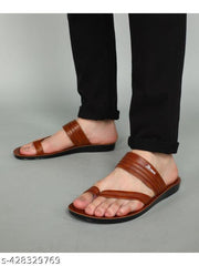 Paragon Men's Casual Slip-on Sandals for Men with Comfortable Sole