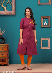 Womens cotton Embroidery Kurti
