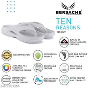 Bersache  FLIP-FLOP  for Men's & Boy's-6057-Grey
