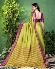 Trendy New Banarasi Silk Saree