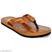 Simar Traders Trendy/Casual  Alkro Comfort Indoor/Outdoor Daily Use Rubber Slipper For Men In Brown