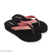 Foot-Flow_Hit_Item_Flip-Flop_FANCY AND STYLISH CASUAL WEAR DAILY USE PRINTED HAWAII CHAPPAL SLIPPER FLIP FLOP FOR WOMEN AND GIRLS PACK OF 1 DAILY WEAR AND WALKING SLIPPER FOR GIRLS AND WOMEN (GOLD_PEACH)