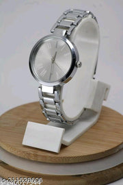 Best Quality Ethnic Solid Dial Metal Analog Watches for Women