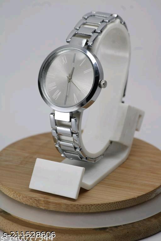 Best Quality Ethnic Solid Dial Metal Analog Watches for Women