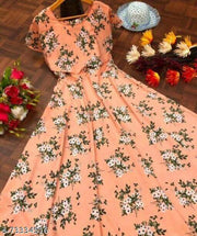 crepe kurtis