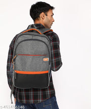 Large 35 L Laptop Backpack Bingo -3 Compartment Premium Quality, Office/College/School Laptop Bag for upto 15.6” Laptop with internal organiser  (Black)
