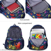 Frantic Waterproof Polyester 26 L School Backpack With Pencil/Staionery Pouch