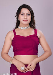 plain Georgette saree for womens