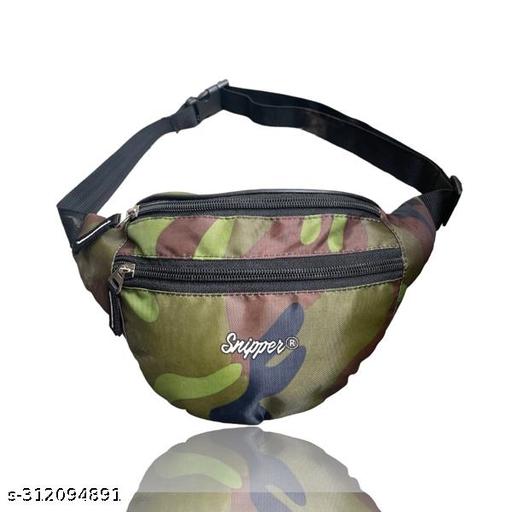 Snipper Waist Bag for Men Fanny Pack for Women Fanny Pack for Men Waist Bag for Women Chest Bag for Women Waist Pouch for Men Waist Bag for Boys Waist Bags for Girls Fanny Bag – Green Camoflauge.