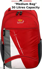 Medium 30 L Laptop Backpack Office Bag/School Bag/College Bag/Business Bag/Unisex Travel Backpack (Red))