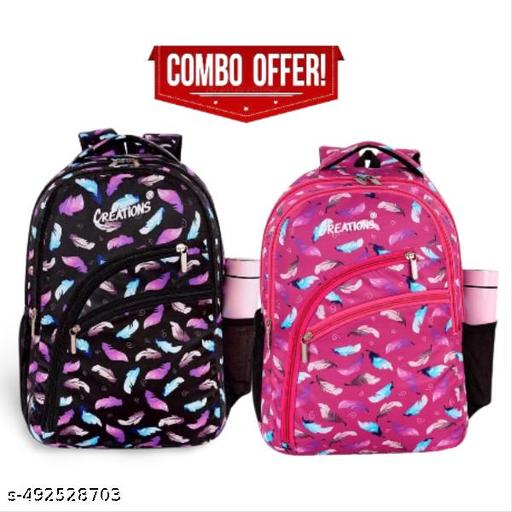 Waterproof Backpack Bag School/College/Office & Travels Use Pack of 2 Piece