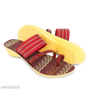 Hiyaga Girls & Women's Heel Sandal and comfortable