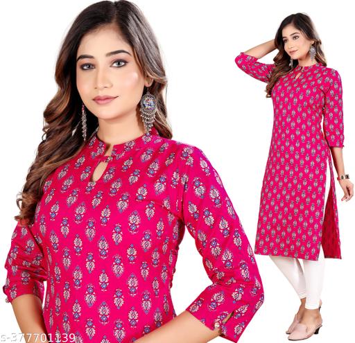 100% Rayon Printed Kurti for women