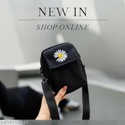 MessengerBag-Black Sling Bag  (Black, 1.5 L)