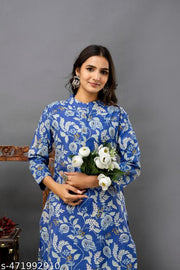 Cotton printed  kurtis for  women