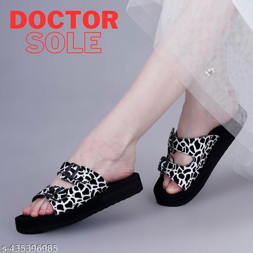 Flat Soft Ortho Diabetic Orthopaedic Dr. Flip Flops For Women's Slippers