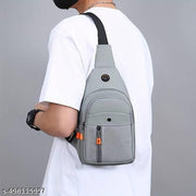 1pc Durable Chest Bag, Outdoor Mountaineering Cycling Travel Crossbody Bag, Small Lightweight Portable Waist Bag, Three-layer Large Capacity Fanny Pack