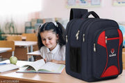 Gladius 50L stylish triple partition backpack for 4th-10th class