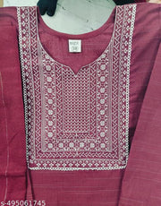 Embroidery kurti combo set's