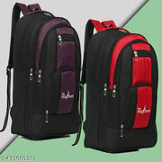 35 L Casual Waterproof Laptop Bag/Backpack for Men Women Combo Bag Boys Girls/Offic Students Laptop Backpack school ae School College Teens &nd college bags pack of 2 (black) .