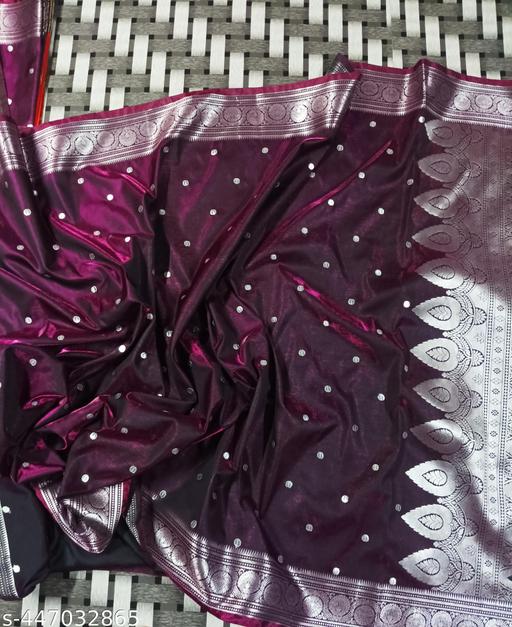 Banarasi satin silk saree