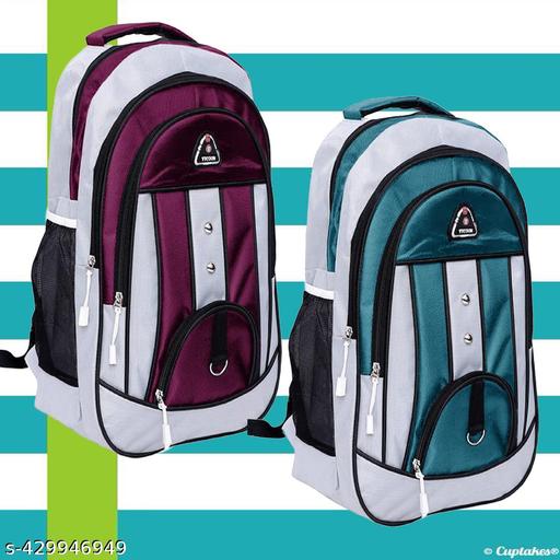 Combo of 2 Backpack Medium Unisex College & School Bags 34 L Laptop Backpack