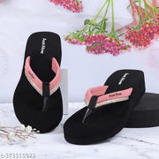 Foot-Flow_Hit_Item_Flip-Flop_FANCY AND STYLISH CASUAL WEAR DAILY USE PRINTED HAWAII CHAPPAL SLIPPER FLIP FLOP FOR WOMEN AND GIRLS PACK OF 1 DAILY WEAR AND WALKING SLIPPER FOR GIRLS AND WOMEN (GOLD_PEACH)