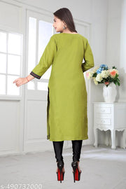 DESIGENER KURTI NEW COLLECTION COTTON BLEND STYLISH NEW TRENDY…