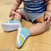Rotation Glory-4 Soft Knitted Slip-On Baby Shoes for Boys & Girls – C-Green