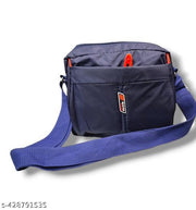 Blue gents Side bag