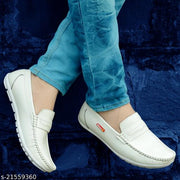 Men's Synthetic Leather Tpr sole Loafers