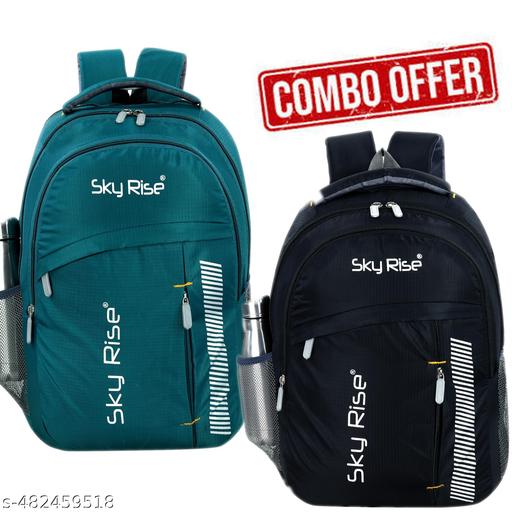 Stylish Unisex Backpack for Boys & Girls | School College Travel Student Bag | Lightweight Casual Multipurpose Backpack