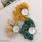 Unique scrunchie watches for women