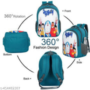 Myron 35L Doraemon printed backpack 1st/2nd/3rd/4th & 5th Class Light Weight Beautiful for Boys & Girls Waterproof School Bag