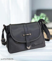 Magnifique Black Sling Bag - Sleek, Stylish, and Functional