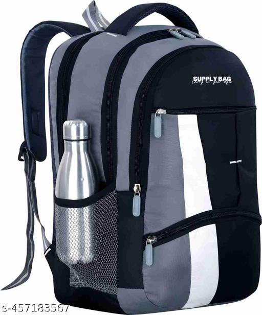 Size: M (15-30L) Supply Bags Premium Quality School Laptop Bag For Men And Women Office And School Use