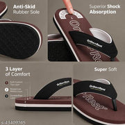 Ortho + Rest Soft and Comfortable Slippers for Men's | Gents Slippers | Orthopedic & Diabetic Slipper| Doctor Chappal