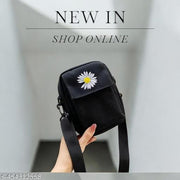 MessengerBag-Black Sling Bag  (Black, 1.5 L)