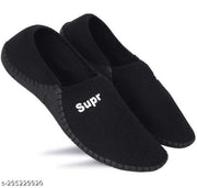 Men's Mesh Outdoor Casual Loafer Shoes |  new trendy black Mojaris for men's