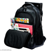 Zerus Large 40 L PU Leather Backpack Casual Waterproof Laptop Bag/Backpack for Men Women Boys Girls/Office School College Teens & Students