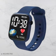 Kids and Boys stylish LED Digital watch. Blue colour