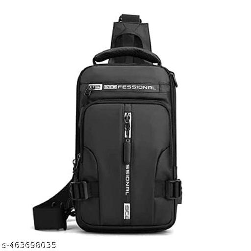 Multi-functional Backpack Cross Sling Bag For Men&Women Shoulder Crossbody Waterproof Sling Backpack Bag with USB Charging Port for Travel Messenger Bag