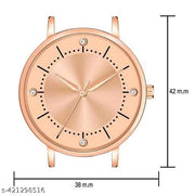 New Ethnic Solid Embossed Designer Leather Belt Analog Watches for Women Watches for Girls
