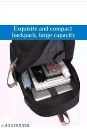 KGNBAGS| BTS Fashion Backpack for Girls Women Backpack College Bag for Girls Stylish Backpack for Women Stylish Latest ,Backpack,girls bag,backpack for girls,backpack of women,bag of women pack of 1