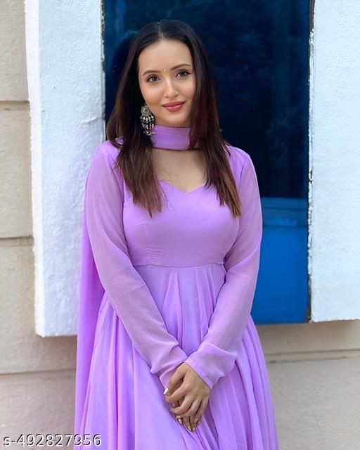 Party Wear Anarkali Gown for Women