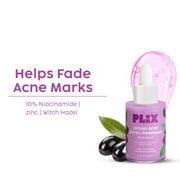 Plix Jamun 10% Niacinamide Face Serum For Blemishes & Acne Scars Removal