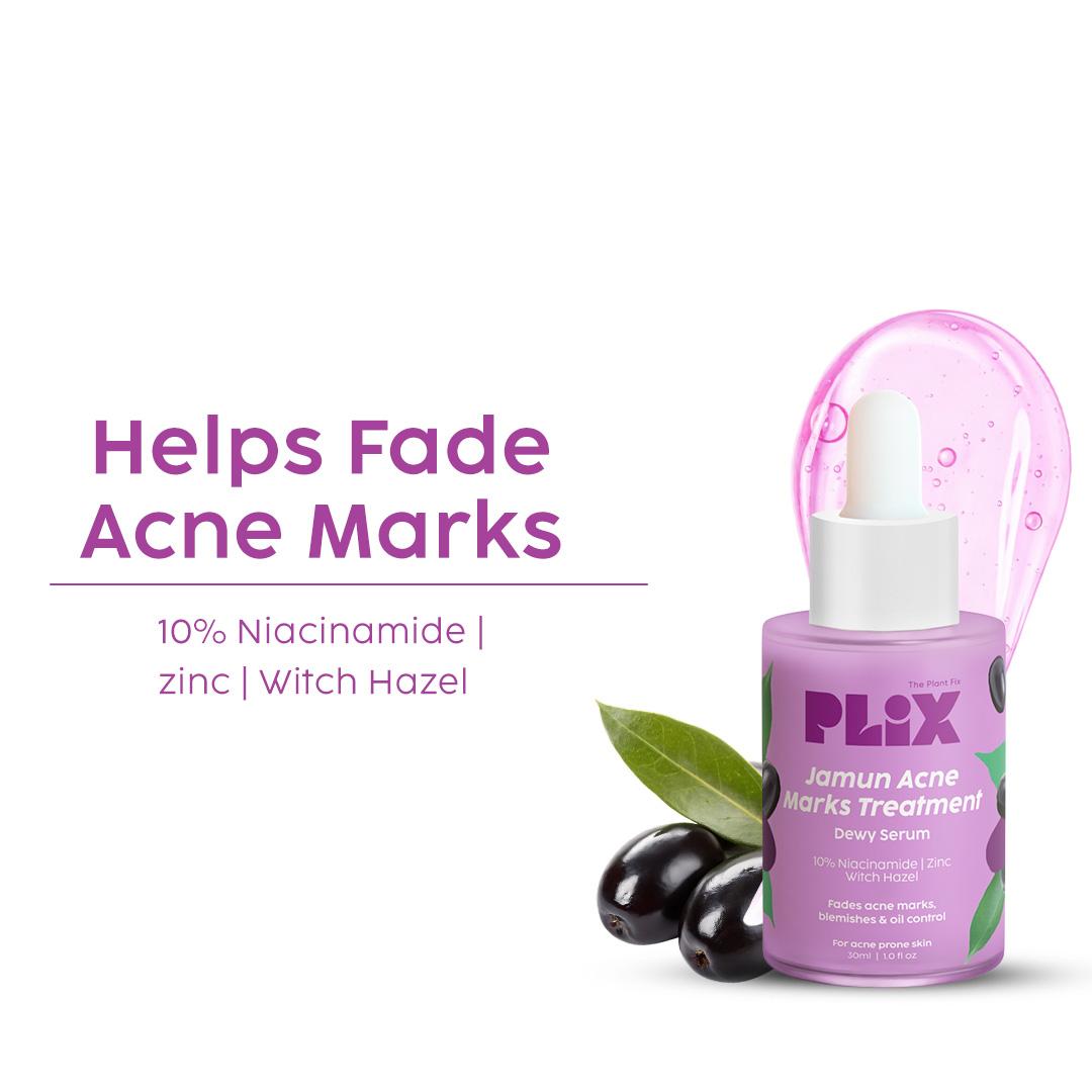 Plix Jamun 10% Niacinamide Face Serum For Blemishes & Acne Scars Removal