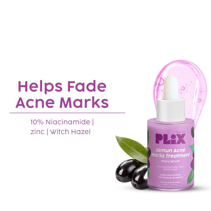 Plix Jamun 10% Niacinamide Face Serum For Blemishes & Acne Scars Removal