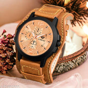 Lorenz Two-in-one detachable bracelet strap watch for Men | Watch for Boys (Baige) | MK-4028R